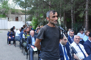 Şəhər İcra Hakimiyyətinin başçısı İlqar Abbasov növbəti səyyar görüş keçirib.