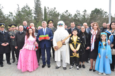 Şirvanda Novruz bayramı münasibətilə ümumşəhər tədbiri keçirilib.