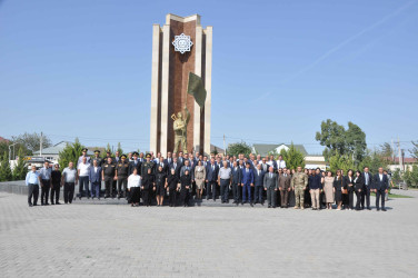 27 sentyabr – Anım Günü Şirvan şəhərində silsilə tədbirlərlə qeyd edilir.