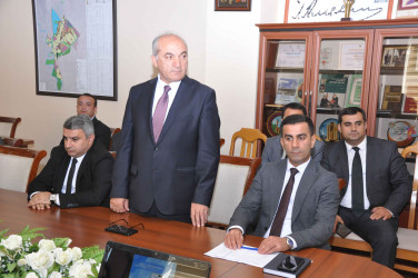 Şirvan Şəhər İcra Hakimiyyətinin başçısı İlqar Abbasov vətəndaş qəbulu keçirib.