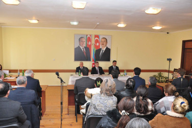 Bayramlı qəsəbəsində səyyar görüş keçirilib.