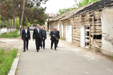 “Şəhərsalma və Memarlıq İli” çərçivəsində Şirvan şəhərində genişmiqyaslı abadlıq və yenidənqurma işləri davam etdirilir.