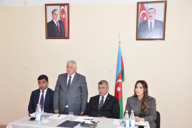 Şirvanda vətəndaşlarla növbəti görüş keçirilib.