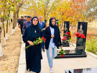 Şirvanda Vətən müharibəsi şəhidi Kamran Fərəcovun xatirəsi anılıb.