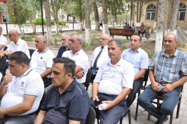 Şəhər İcra Hakimiyyətinin başçısı İlqar Abbasov növbəti səyyar görüş keçirib.