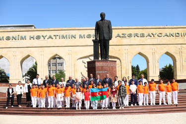 1 – İyun Uşaqların Beynəlxalq Müdafiəsi Günü Şirvan şəhərində silsilə tədbirlə qeyd edilib.