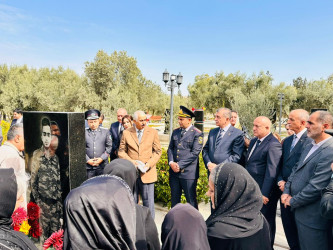 Şirvanda Vətən müharibəsi şəhidi Cavid Məmmədlinin xatirəsi anılıb.