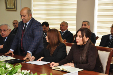 Şirvan Səhər İcra Hakimiyyətinin başçısı İlqar Abbasov vətəndaş qəbulu keçirib.