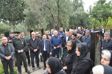 Vətən müharibəsi şəhidi Xəqani Məmmədovun xatirəsi anılıb.