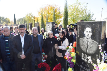 Şirvanda baş leytenant Fuad Bağırovun doğum günü qeyd olunub.