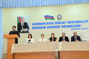 Şirvanda “Təhsildən yayınmanın mənəvi və sosial nəticələri” mövzusunda tədbir təşkil olunub.