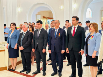 Şirvanda dövlət qulluqçularının peşə bayramı qeyd edilib.