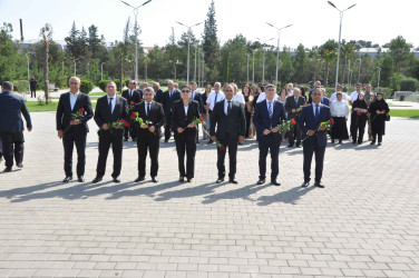 27 sentyabr – Anım Günü Şirvan şəhərində silsilə tədbirlərlə qeyd edilir.