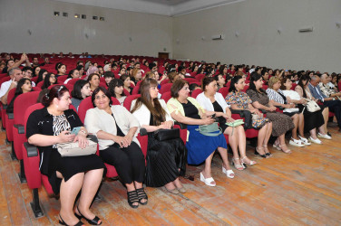 Şirvan Folklor Evinin səhnəsində "Bəxtiyar" musiqili tamaşa nümayiş olunub