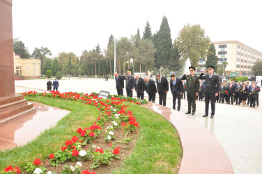 8 noyabr – Zəfər Günü Şirvan şəhərində silsilə tədbirlərlə qeyd edilir.