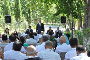 Şəhər İcra Hakimiyyətinin başçısı İlqar Abbasov növbəti səyyar görüş keçirib.