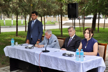 Şəhər İcra Hakimiyyətinin başçısı İlqar Abbasov növbəti səyyar görüş keçirib.
