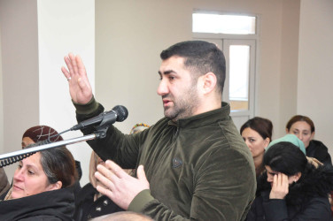 Şəhər İcra Hakimiyyətinin başçısı İlqar Abbasov növbəti səyyar görüş keçirib.