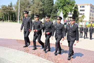 Şirvanda Ümummilli lider, Ulu Öndər Heydər Əliyevin anadan olmasının 102-ci ildönümü münasibətilə xatirəsi anılıb.