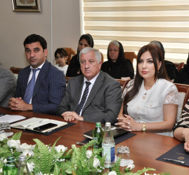 Şirvan Şəhər İcra Hakimiyyətinin başçısı İlqar Abbasov şəhidlərin ordenlərlə təltif olunması ilə bağlı şəhid ailələri ilə görüşüb.