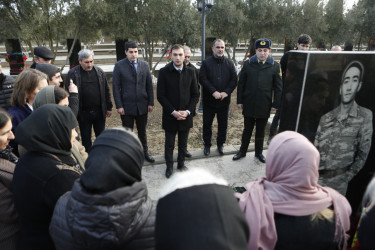 Şirvanda Vətən müharibəsinin şəhidi Vəliyev Şəmsəddin Aqil oğlunun doğum günü qeyd olunub.