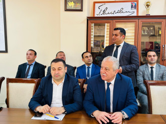 Şirvan Şəhər İcra Hakimiyyətinin başçısı İlqar Abbasov növbəti vətəndaş qəbulu keçirib.