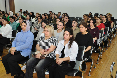 Şirvanda “Narkotik asılılığı problemində ailələrin rolu və valideyn məsuliyyəti” mövzusunda tədbir keçirilib.