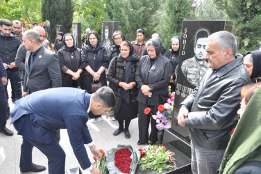 Şirvanda Vətən müharibəsi şəhidi Cavid Məmmədlinin xatirəsi anılıb.