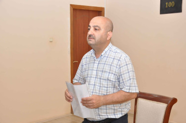 Şirvan Şəhər İcra Hakimiyyətinin başçısı İlqar Abbasov vətəndaş qəbulu keçirib.