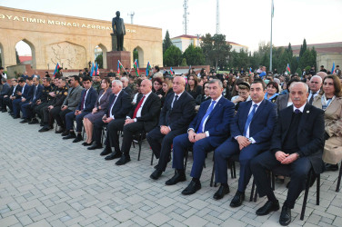 Şirvanda  8 Noyabr — Zəfər Gününə həsr olunmuş konsert təşkil edilib.