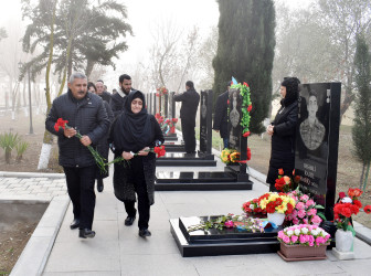 Şirvanda Vətən müharibəsinin şəhidi Elçin Əliqardaş oğlu Əliyevin doğum günü qeyd edilib.