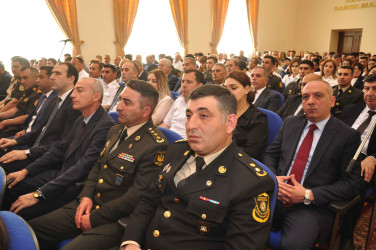 Şirvanda “Konstitusiya və Suverenlik İli” çərçivəsində tədbir keçirilib.