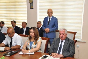 Şirvan Səhər İcra Hakimiyyətinin başçısı İlqar Abbasov vətəndaş qəbulu keçirib.