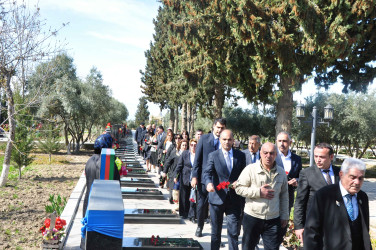 Şirvanda 31 Mart – Azərbaycanlıların Soyqırımı Gününə həsr olunmuş tədbir keçirilib.