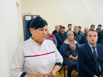 Şəhər İcra Hakimiyyətinin başçısı İlqar Abbasov növbəti səyyar görüş keçirib.