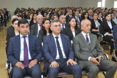 5 oktyabr – Beynəlxalq Müəllimlər Günü Şirvan şəhərində qeyd edilib.