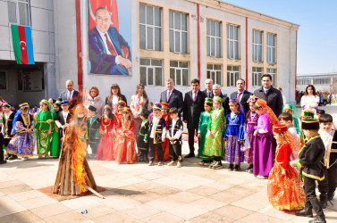 Şəhər İcra Hakimiyyətinin başçısı İlqar Abbasov od çərşənbəsi münasibətilə təşkil olunan tədbirdə iştirak edib.