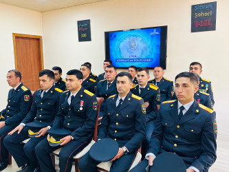 Şirvanda 2 İyul – Azərbaycan Polisi Gününə həsr olunmuş tədbir keçirilib.