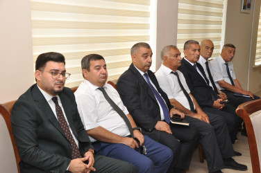 Şirvan Səhər İcra Hakimiyyətinin başçısı İlqar Abbasov vətəndaş qəbulu keçirib.