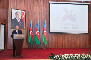 Şirvanda Anım Gününə həsr olunmuş tədbir keçirilib.