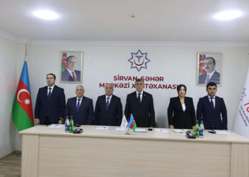 Şirvan Şəhər İcra Hakimiyyətinin başçısı İlqar Abbasov  növbəti səyyar görüş keçirib.