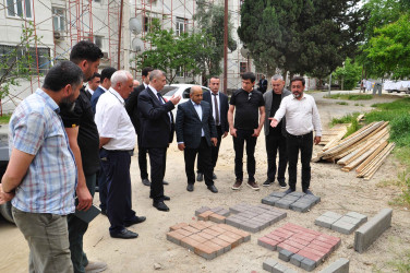 Şəhər İcra Hakimiyyətinin başçısı İlqar Abbasov növbəti səyyar görüş keçirib.