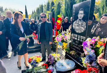 Şirvanda şəhidlərin anım günləri qeyd edilib.
