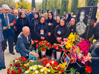 Şirvanda Vətən müharibəsi şəhidi Şəmsəddin Vəliyevin xatirəsi anılıb.