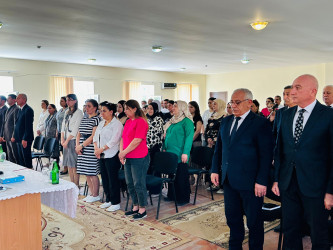 Şirvan Şəhər İcra Hakimiyyətinin başçısı İlqar Abbasov növbəti səyyar görüş keçirib.