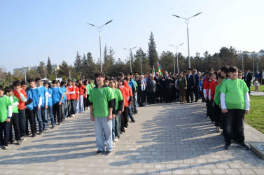 Şirvanda 8 Noyabr - Zəfər Günü münasibətilə fləşmob təşkil olunub.