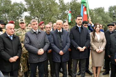 Şirvanda Vətən müharibəsinin şəhidi Kamran İlqar oğlu Fərəcovun anım günü qeyd olunub.