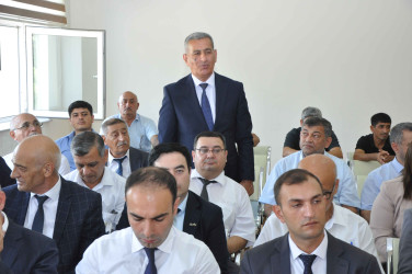 Şirvanda sakinlərlə növbəti səyyar görüş keçirilib.