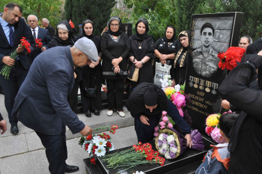 Şəhid Asif Qəribovun xatirəsi ehtiramla yad edilib.