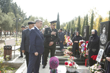 Vətən müharibəsi şəhidi Zeynal Zülfüqarlının anım günü qeyd edilib.